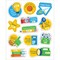 IXL Superstar Shout-outs Stickers - 72pc Inspirational School Supplies, Sporty Colorful Classroom, Teacher Motivational Rewards, Awards, Incentives, Prizes, Good Work